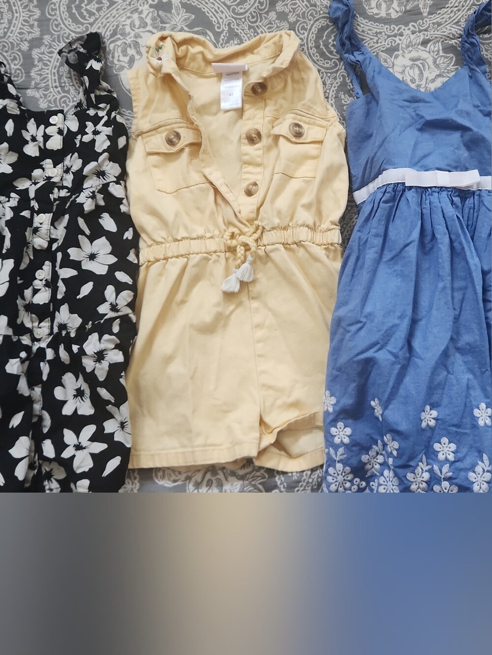 Kids Yellow Drawstring Waist Dress - Lightweight Summer Style